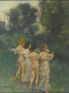 Cherubische Kinder, 1900
