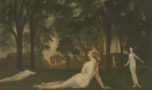 Korridor des Sommers von Arthur Bowen Davies