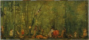 Frühling der Freude von Arthur Bowen Davies