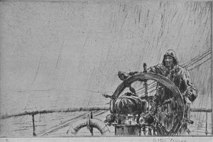 Der Steuermann, 1925, 1926 von Arthur Briscoe
