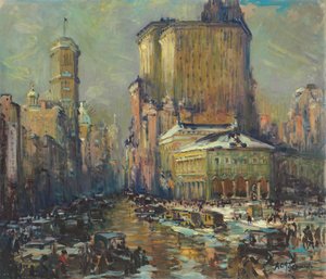 Herald Square, New York von Arthur Clifton Goodwin