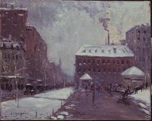 Tremont Street, Pelham Hotel, Boston von Arthur Clifton Goodwin
