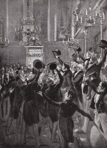 Die Verabschiedung der zweiten Lesung des ersten Reformgesetzes von Arthur David (after) McCormick