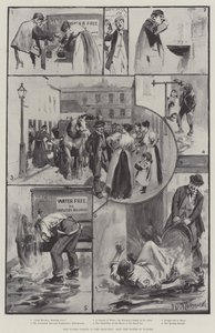 Die Wasserknappheit im East-End, wie das Wasser verschwendet wird von Arthur David McCormick