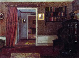 Der Salonofen, ca. 1900