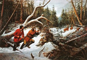 Erster Schnee von Arthur Fitzwilliam (after) Tait