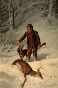 Captain Parker, auf der Jagd im Schnee, 1881