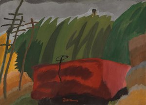 Güterwagen von Arthur Garfield Dove