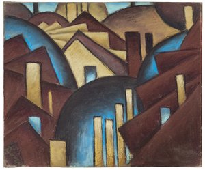 Natur symbolisiert Nr. 1 (Dächer) von Arthur Garfield Dove