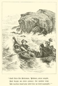 Sir Guyon, Der Felsen des Vorwurfs von Arthur George Walker