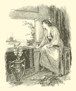 Die Abenteuer von Sir Artegall, Das Haus der List (Gravur) von Arthur George Walker
