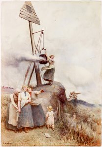 Das Leuchtfeuer entzünden von Arthur Hardwick Marsh