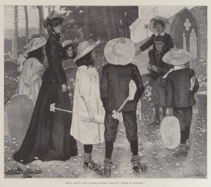 Die Canterbury-Pilger, von E. Nesbit von Arthur Herbert Buckland