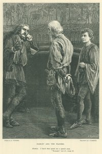 Illustration für Hamlet von Arthur Hopkins