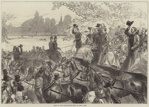 Treffen des Four-in-Hand Clubs im Hyde Park von Arthur Hopkins