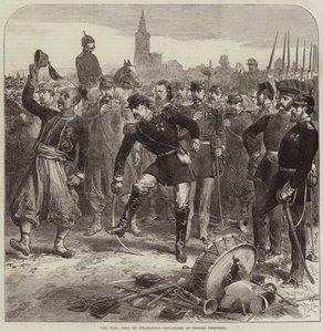 Der Krieg, Fall von Straßburg, Abreise französischer Gefangener von Arthur Hopkins