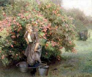 Der Brunnen am Maibaum von Arthur Hopkins