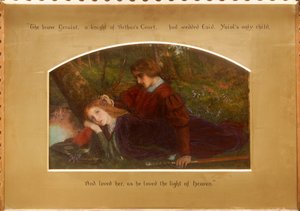 Enid und Geraint von Arthur Hughes