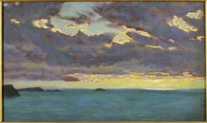 Von Pentire Point von Arthur Hughes