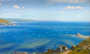 Studie für Hannafore, West Looe von Arthur Hughes