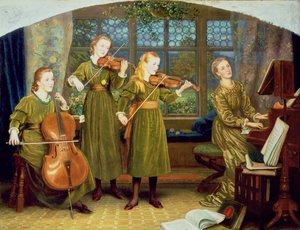 Das Heimquartett: Mrs. Vernon Lushington und ihre Kinder, 1883