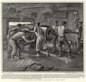 Bemerkenswerte Schießübungen in der Marine von Arthur Kemp Tebby