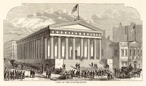 Ansicht des Sub-Treasury von Arthur Lumley