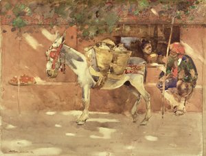 Ein Seitenweg in Granada