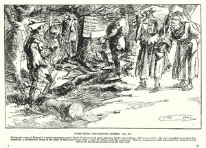 Robin Hood, der berühmte Bogenschütze