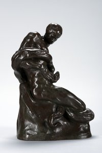 Mann und Schlange von Arthur Putnam