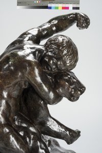 Puma und Kind von Arthur Putnam