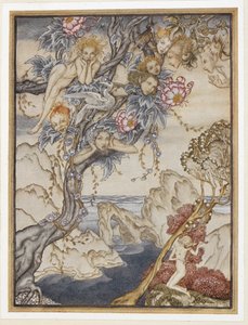 AKT III: Szene II, Zeile 144 Die Insel ist voller Geräusche, Klänge und süßer Lüfte, die Freude bereiten und nicht schaden.