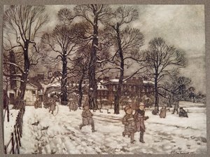 Ein Nachmittag, als die Gärten weiß vom Schnee waren (aus Peter Pan in Kensington Gardens von J. M. Barrie)