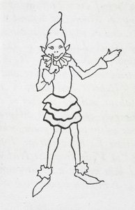 Ein Elf von Arthur Rackham