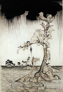 Flut von Arthur Rackham