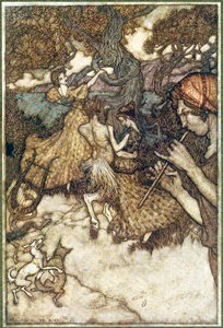 Wenn Orpheus zuerst den Walzer produzierte, aus The Ingoldsby Legends, veröffentlicht 1907