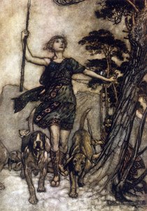 Illustration für Ein Sommernachtstraum von William Shakespeare