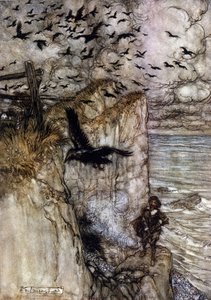 Illustration von Arthur Rackham (1867-1939) für Ein Sommernachtstraum von William Shakespeare von Arthur Rackham