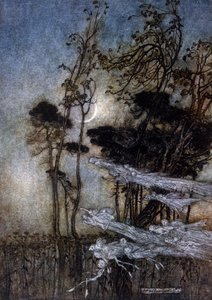 Illustration von Arthur Rackham für Ein Sommernachtstraum von William Shakespeare von Arthur Rackham