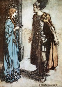 Illustration aus Siegfried und der Götterdämmerung, 1924