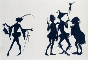 Illustration aus Dornröschen, Ausgabe von C.S. Evans, veröffentlicht 1920 von Arthur Rackham