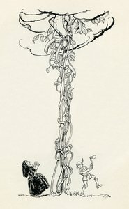 Jack und die Bohnenranke von Arthur Rackham
