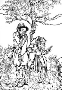 Kleiner Bruder und kleine Schwester, 1917, 1923 von Arthur Rackham