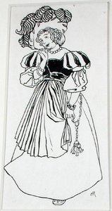 Miss Una Von-Something, Illustration aus 