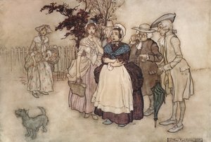 Rip Van Winkle, 1907 von Arthur Rackham