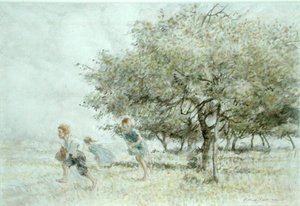 Obstklau von Arthur Rackham