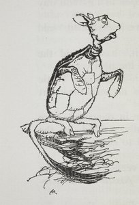Die falsche Schildkröte von Arthur Rackham
