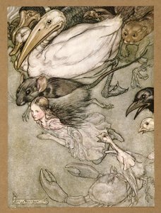 Der Tränensee (aus Alice im Wunderland von Lewis Carroll)