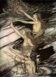 Die Rheintöchter, aus Siegfried und Die Götterdämmerung von Richard Wagner, 1911