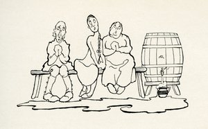 Die drei Dummen von Arthur Rackham